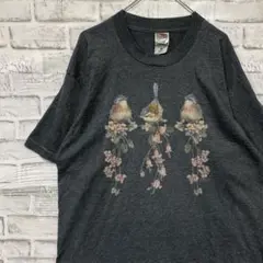 USA製90sヴィンテージTシャツ！シングルステッチグレー半袖古着　L74