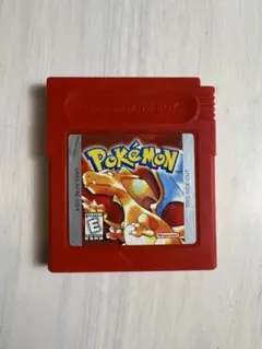 ポケットモンスター 赤 ゲームボーイ　アメリカ版　ソフトのみ