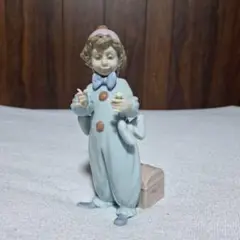 3AM37 箱付き LLADROリヤドロ　ピエロ　「アコーディオンを持つピエロ」 Amazon.co.jp: LLADRO リヤドロ 小さな道化師 ピエロ リアドロ