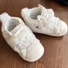 adidas ウサ耳ファー　スニーカー　14.0