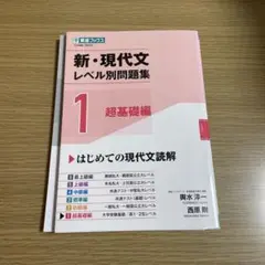 新・現代文レベル別問題集①超基礎編