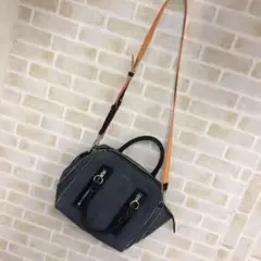 【大人可愛い】DIESEL ディーゼル 2way オレンジ映え ショルダーバッグ