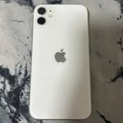 【値下げ可】Apple iPhone 11 ホワイト 画面ひび割れあり