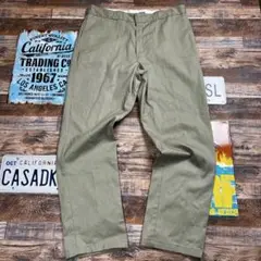 Dickies 874 ベージュ　ワークパンツ　40×34 XL相当