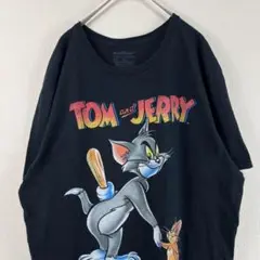 USA古着 トムとジャエリー Tシャツ 黒