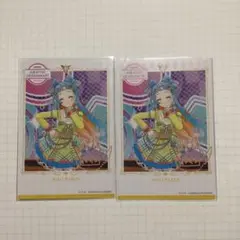 新宿マルイ 購入特典 アイカツアカデミー プロモカード 和央パリン 2枚