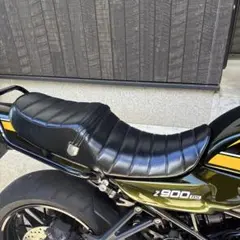 Z900RS 茗荷 シートGTR-Series ブラック 艶あり17\"〜23\" GTR-Series KAWASAKI Z900RS/CAFE SEAT.ASSY製品 【タッ
