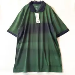 UNIQLO ドライEXポロシャツ/錦織圭選手着用モデル アブストラクト柄　新品