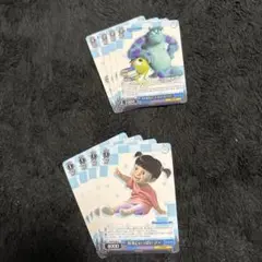⭐️8/25までSALE⭐️モンスターズインク　ピクサーヴァイスカードセット　4コン