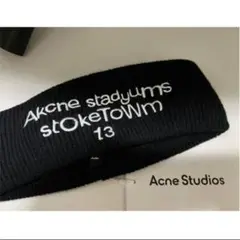 未使用　acne studios アクネ　ヘアバンド acne studios アクネ ヘアバンド - メルカリ