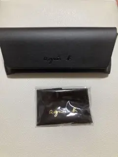 新品未使用 アニエス・ベーメガネケース　メガネ拭き付き