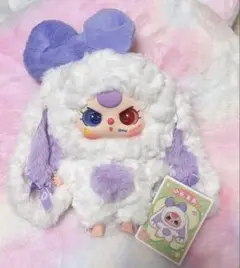 Babythree おかえりうさぎ ホワイトパープル オッドアイ☆