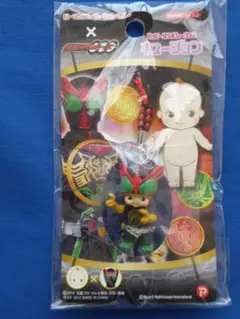 キュージョン×仮面ライダー オーズ/ストラップ/キューピー/根付/グッズ/新品