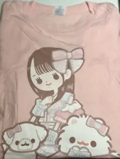 iLiFE! 那蘭のどか 2024生誕祭 ポメラニアンもち ロングTシャツ
