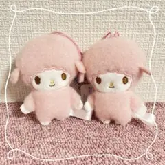 《マイスウィートピアノ》サンリオ ふわもこワッペンこれくしょんマスコット② 2点