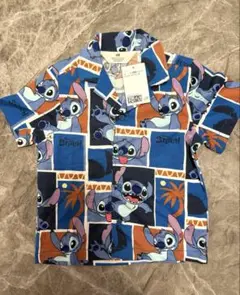【新品未使用タグ付き♪】 H&M スティッチ ディズニー 半袖シャツ 100cm