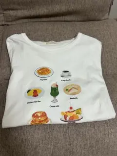 喫茶メニュー　Ｔシャツ　ブルーブルーエ　クリームソーダ　他食べ物