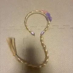 ラプンツェル　カチューシャ　ヘアー