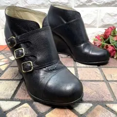 3.1 Phillip Lim ブーティ ウェッジソール レザー