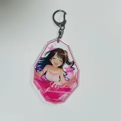 シンデレラガールズ　ガラポン B賞　アクリルキーホルダー　島村卯月