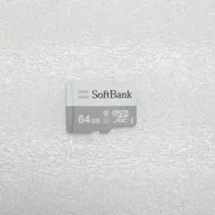 SoftBank microSDXC 64GB 1枚 フォーマット済