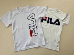 FILA ホワイト Tシャツ 2枚セット 140cm