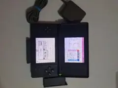 【極美品】DS Lite クリムゾンブラック 純正充電器 ソフト付き