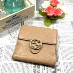 GUCCI インターロッキング 折財布 3018