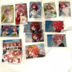 五等分の花嫁　水着 トレーディングカード 15枚セット