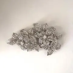 ヘッドアクセサリー 結婚式 ブライダル シルバー