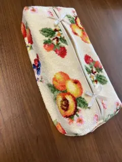 FEILER フェイラー　ティッシュボックスカバー フルーツ　リトルオーチャード