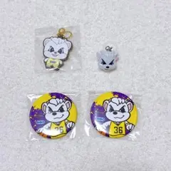 【新品未使用】Bリーグ マスコット ガチャ キーホルダー 缶バッジ サンディー