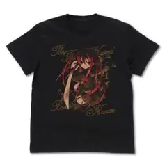 灼眼のシャナ 原作版 シャナ Tシャツ 炎髪灼眼Ver. BLACK