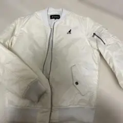 MA-1スタイル ホワイトジャケット