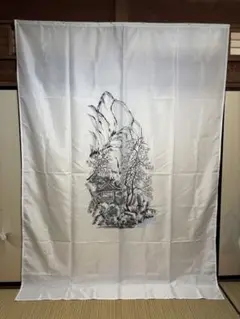風景画幕　水墨画幕　　新盆、弔事用