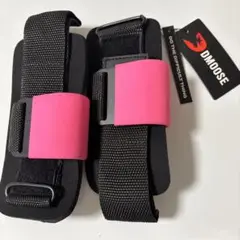 ✨新品✨ 重量挙げ フックグリップ 厚パッドネオ ダブルステッチ 滑り止め耐性