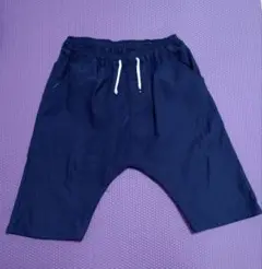 ネイビー ハーフパンツ 130サイズ ポケット付き