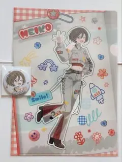 MEIKO　ドン・キホーテコラボ　缶バッジ　クリアファイル