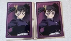 劇場版鬼滅の刃 無限城編 箔押しランダムカード 栗花落カナヲ 2点セット