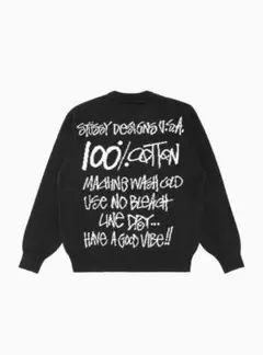 stussy CARE LABEL SWEATER ステューシー セーター