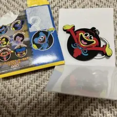 ミニ　ハギー　レッド　キーホルダー