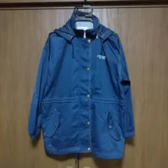 courrèges フード付きジャケット ネイビー