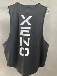 XENO ブラック タンクトップ　Ｌサイズ