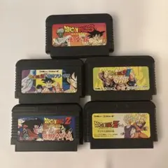 ドラゴンボールシリーズソフト 5本セット