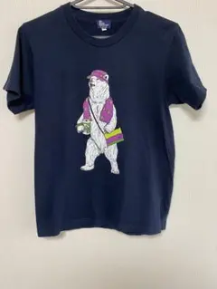 ゴースローキャラバン　ネイビー Tシャツ140