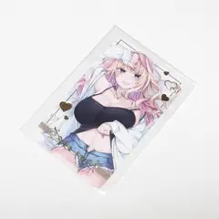 ギャル嫁の秘密 箔押しカード / メロンブックス 漫画祭り フェア特典