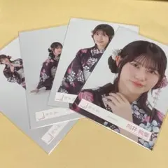 櫻坂46 向井純葉　生写真　2025年　浴衣　コンプ