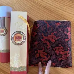 龍模様の布製マット　雲錦（南京特産の高級錦織物） 22cm*22cm