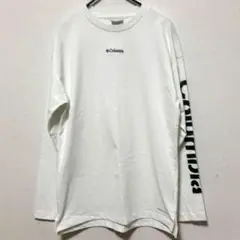 Columbia ホワイト 長袖カットソー