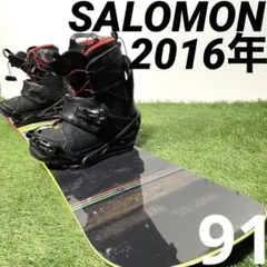 S827美品⁉️SALOMON 149cm メンズスノーボードセット
